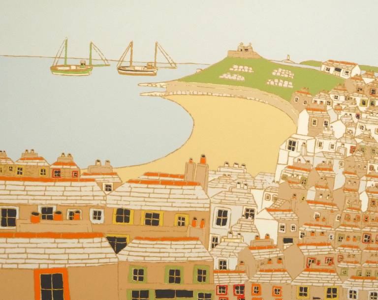 St Ives From Godrevy Terrace