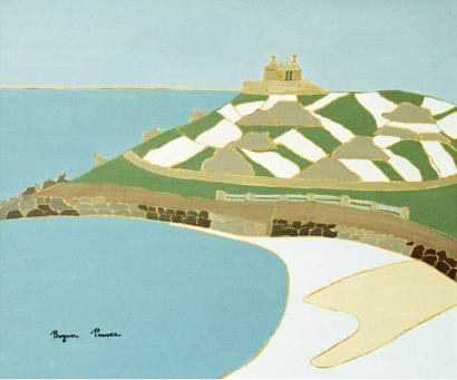 The Island under Snow